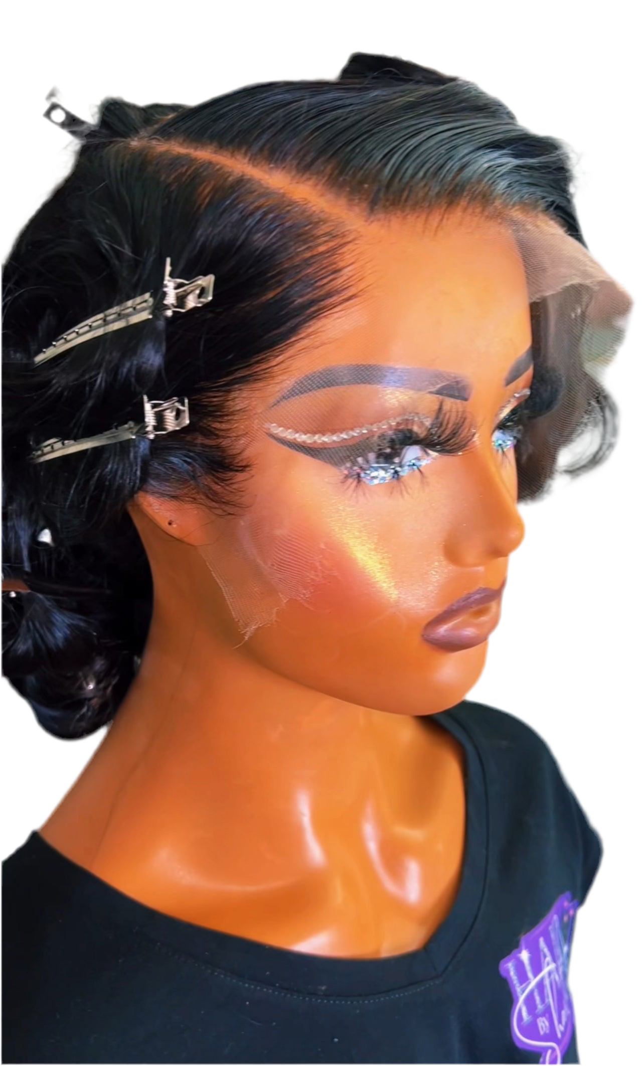 + Wig Customization [Bleaching, Plucking, Middle or Side Part Included - Baby Hair Optional]